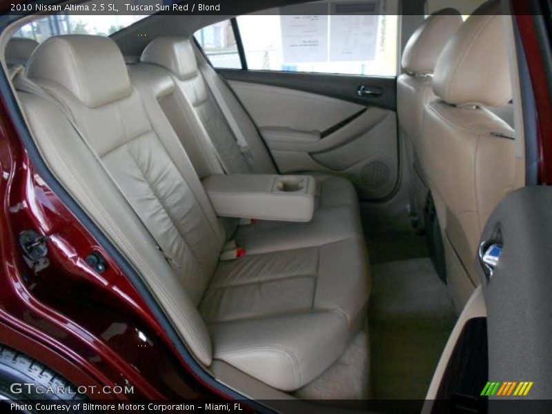 Tuscan Sun Red / Blond 2010 Nissan Altima 2.5 SL