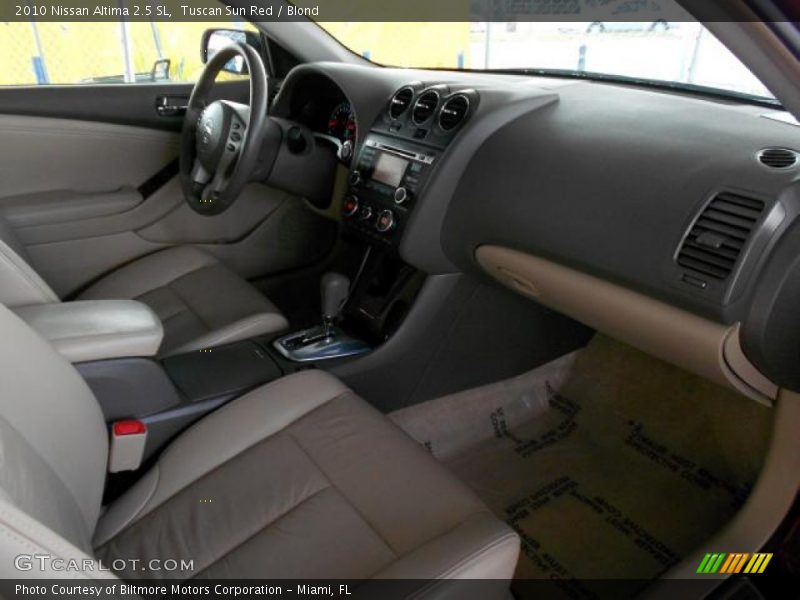 Tuscan Sun Red / Blond 2010 Nissan Altima 2.5 SL