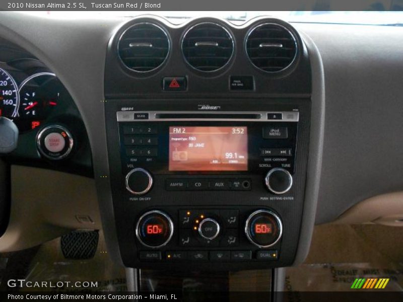 Tuscan Sun Red / Blond 2010 Nissan Altima 2.5 SL