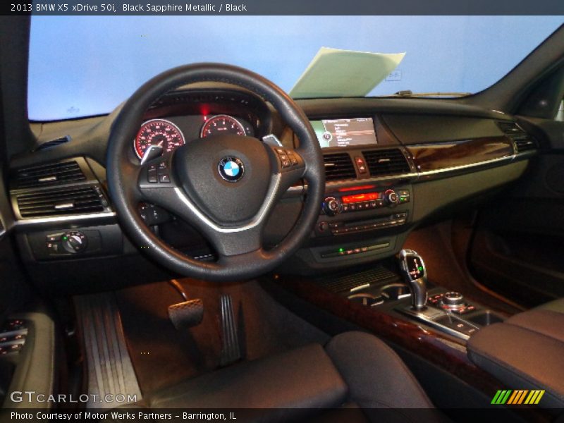 Black Sapphire Metallic / Black 2013 BMW X5 xDrive 50i