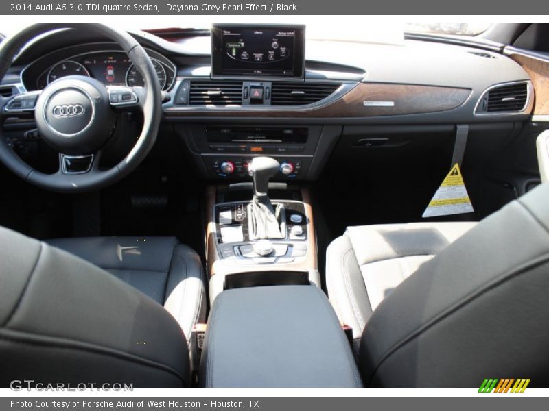 Daytona Grey Pearl Effect / Black 2014 Audi A6 3.0 TDI quattro Sedan