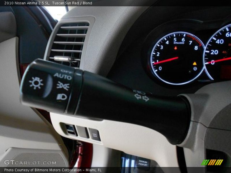 Tuscan Sun Red / Blond 2010 Nissan Altima 2.5 SL