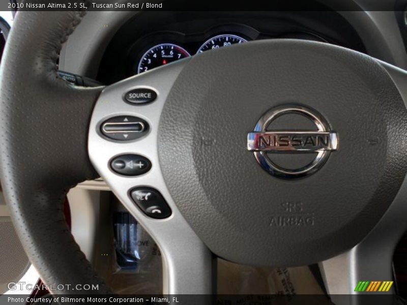 Tuscan Sun Red / Blond 2010 Nissan Altima 2.5 SL