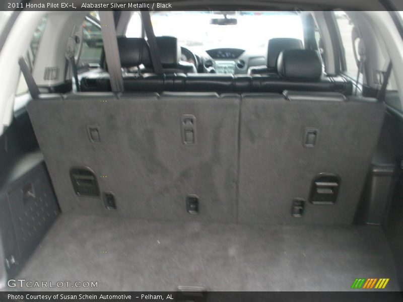 Alabaster Silver Metallic / Black 2011 Honda Pilot EX-L