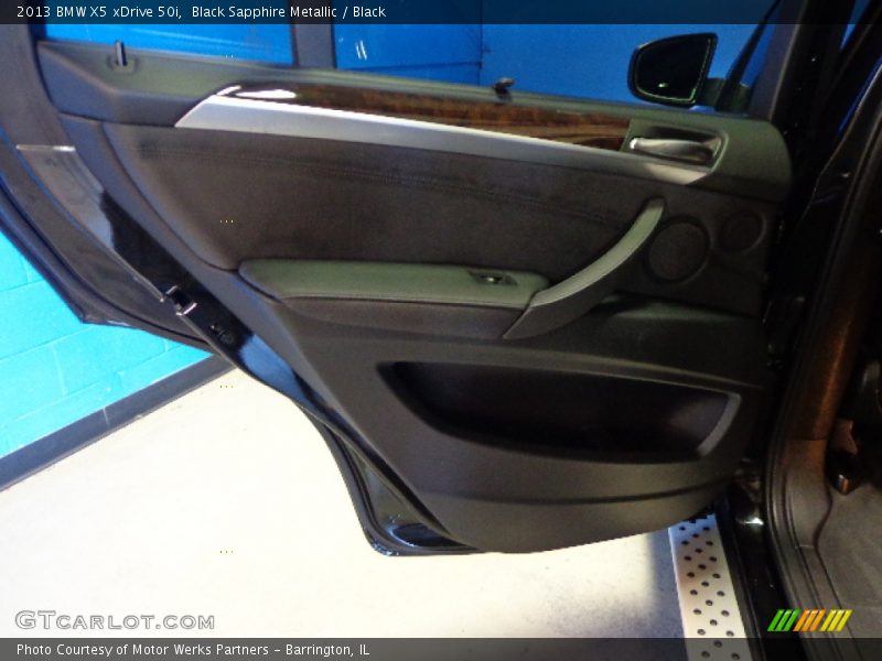 Black Sapphire Metallic / Black 2013 BMW X5 xDrive 50i
