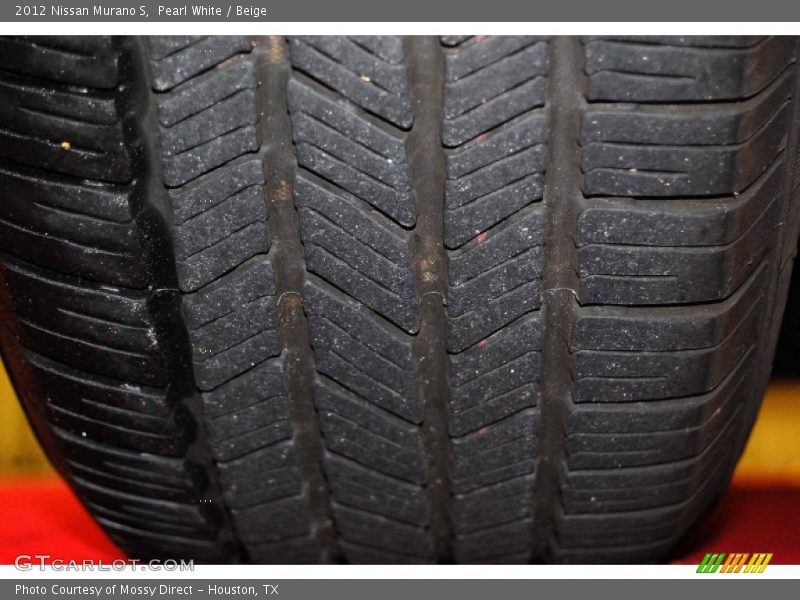 Pearl White / Beige 2012 Nissan Murano S