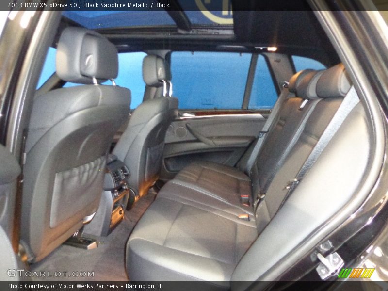 Black Sapphire Metallic / Black 2013 BMW X5 xDrive 50i