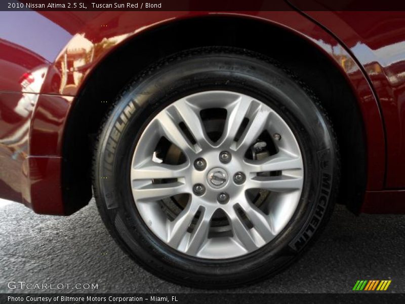 Tuscan Sun Red / Blond 2010 Nissan Altima 2.5 SL