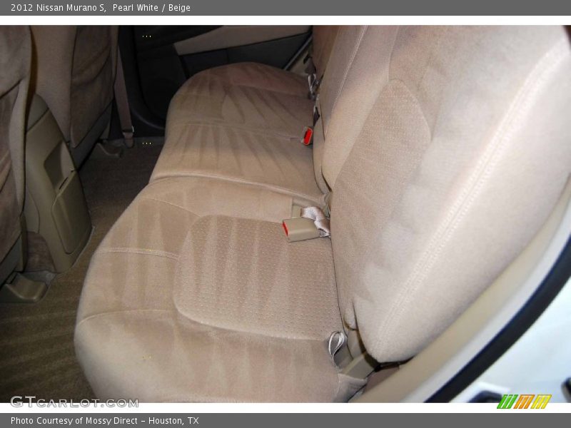 Pearl White / Beige 2012 Nissan Murano S