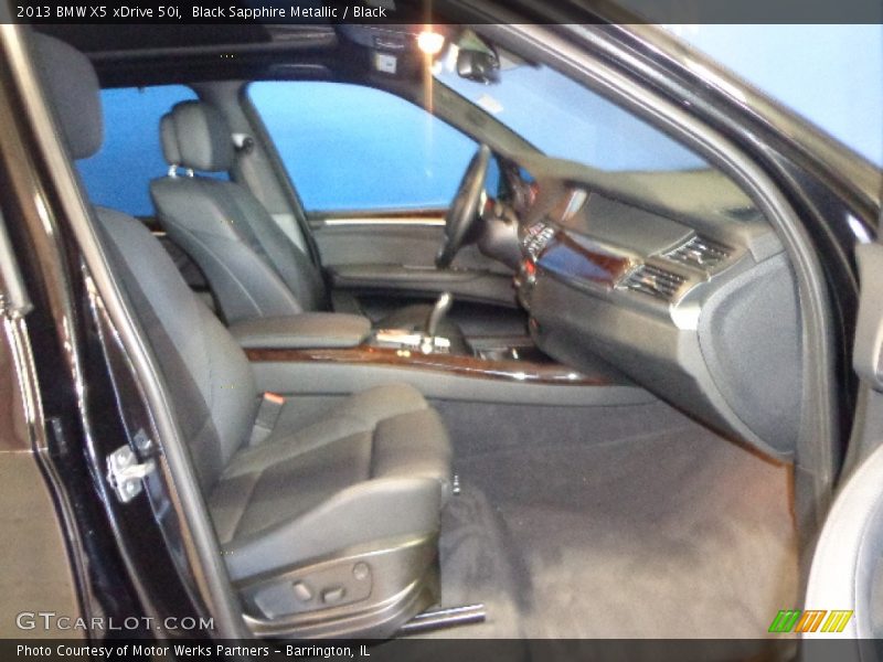 Black Sapphire Metallic / Black 2013 BMW X5 xDrive 50i