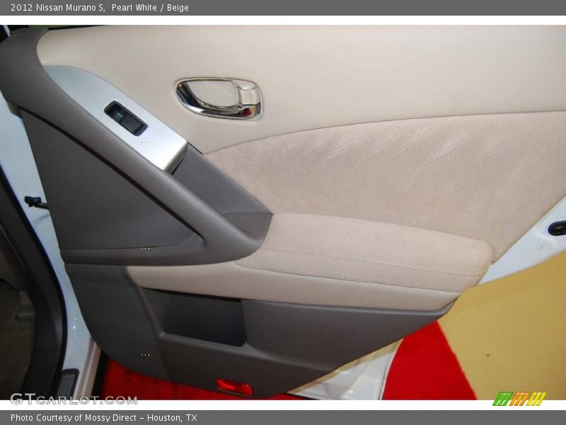 Pearl White / Beige 2012 Nissan Murano S