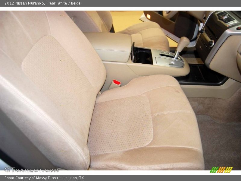 Pearl White / Beige 2012 Nissan Murano S