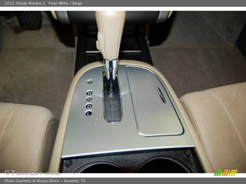 Pearl White / Beige 2012 Nissan Murano S