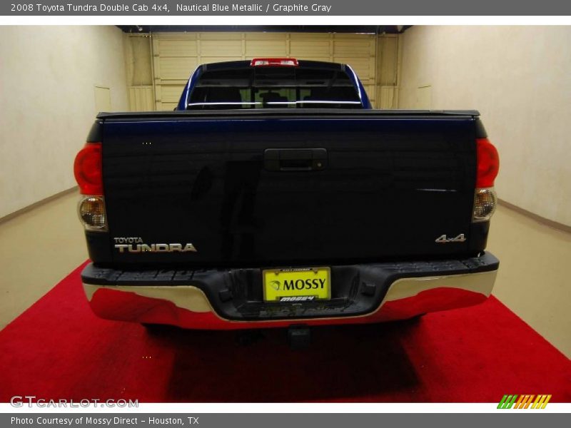 Nautical Blue Metallic / Graphite Gray 2008 Toyota Tundra Double Cab 4x4