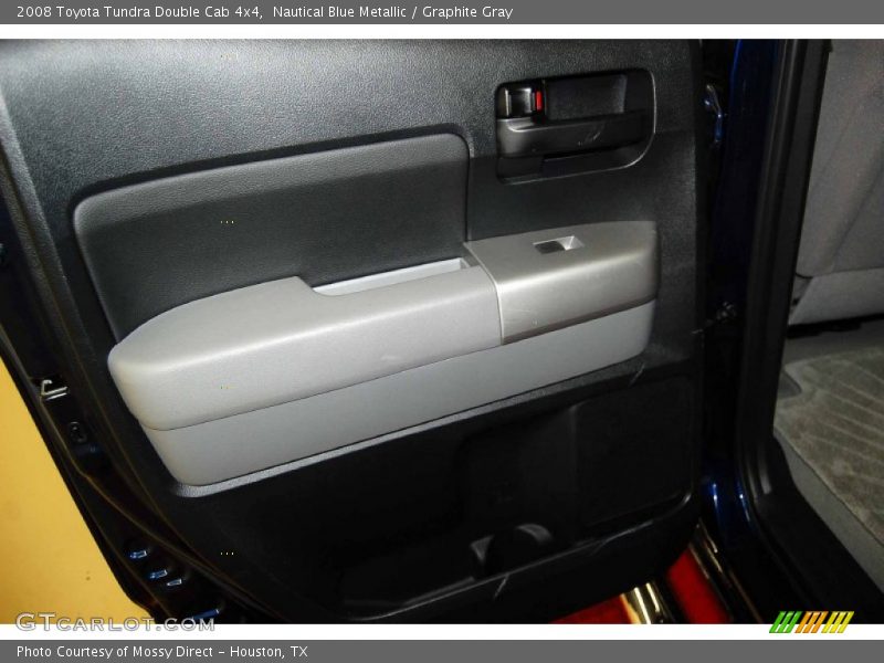 Nautical Blue Metallic / Graphite Gray 2008 Toyota Tundra Double Cab 4x4
