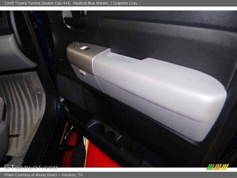Nautical Blue Metallic / Graphite Gray 2008 Toyota Tundra Double Cab 4x4