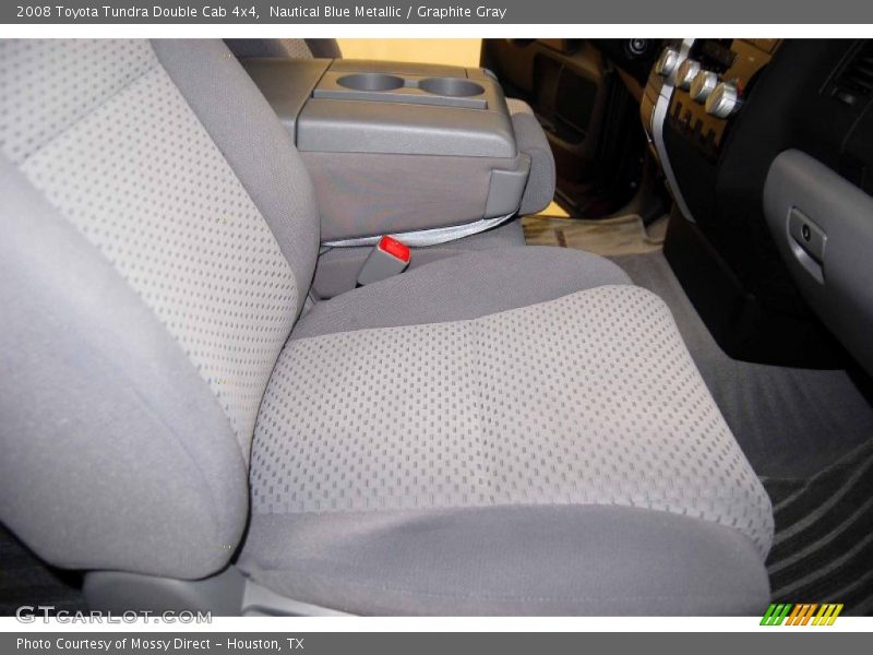 Nautical Blue Metallic / Graphite Gray 2008 Toyota Tundra Double Cab 4x4