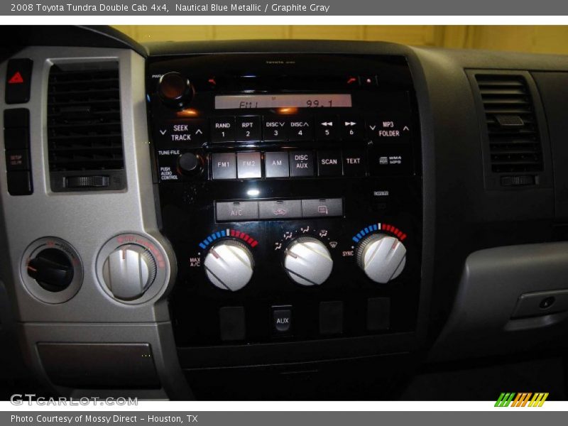 Nautical Blue Metallic / Graphite Gray 2008 Toyota Tundra Double Cab 4x4