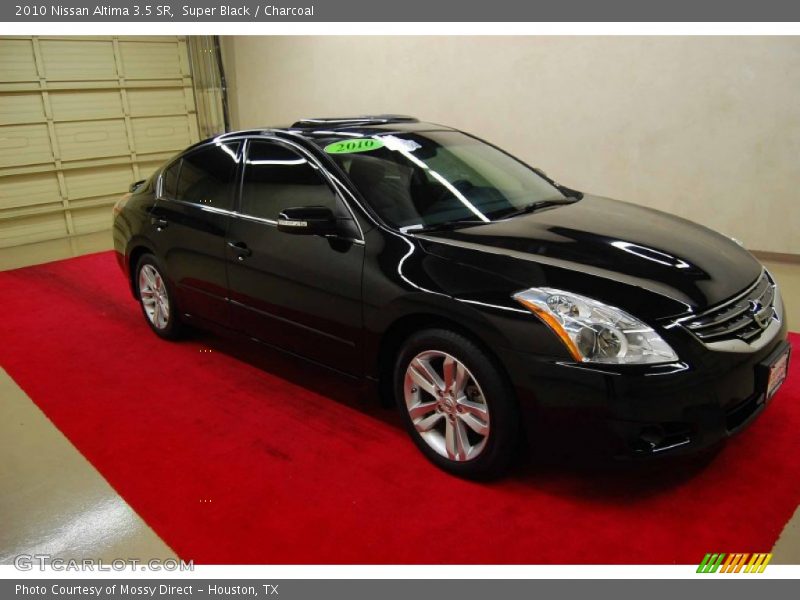 Super Black / Charcoal 2010 Nissan Altima 3.5 SR