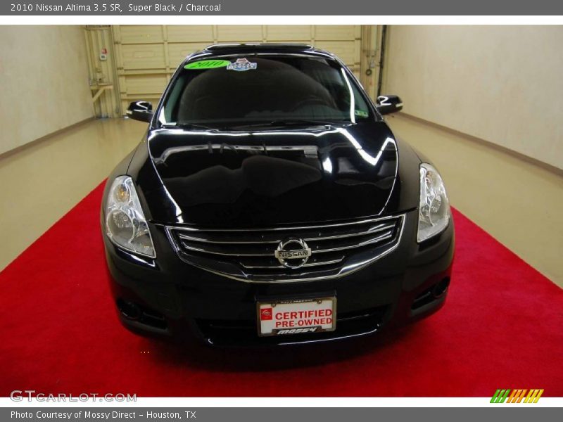 Super Black / Charcoal 2010 Nissan Altima 3.5 SR