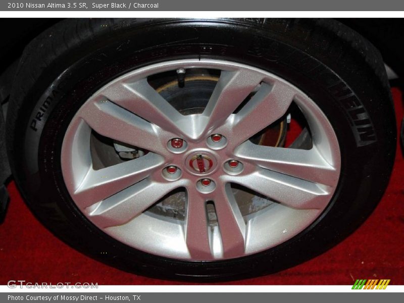 Super Black / Charcoal 2010 Nissan Altima 3.5 SR