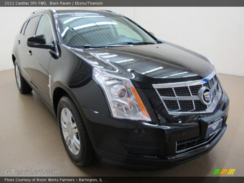 Black Raven / Ebony/Titanium 2011 Cadillac SRX FWD
