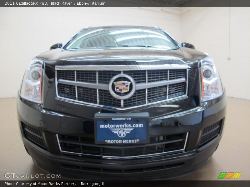 Black Raven / Ebony/Titanium 2011 Cadillac SRX FWD