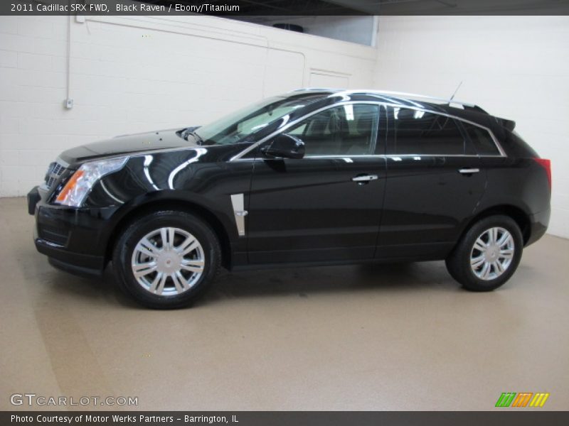 Black Raven / Ebony/Titanium 2011 Cadillac SRX FWD
