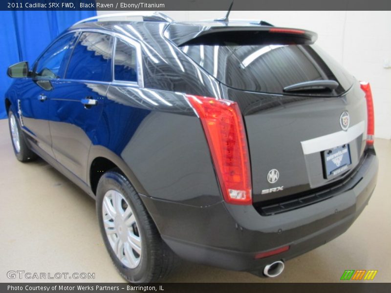 Black Raven / Ebony/Titanium 2011 Cadillac SRX FWD