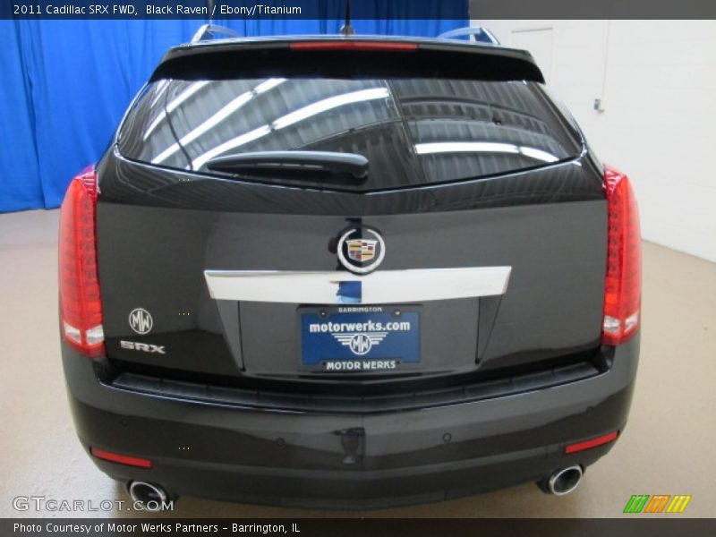 Black Raven / Ebony/Titanium 2011 Cadillac SRX FWD