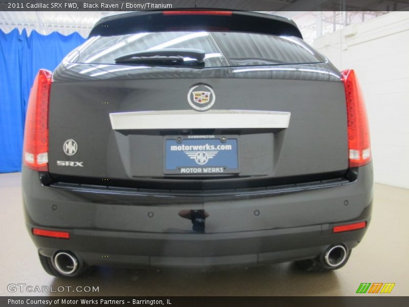 Black Raven / Ebony/Titanium 2011 Cadillac SRX FWD