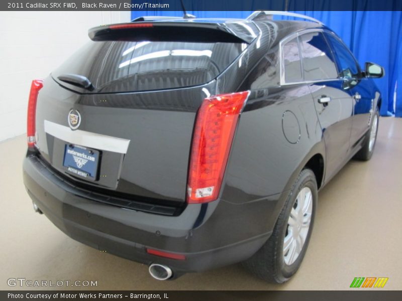 Black Raven / Ebony/Titanium 2011 Cadillac SRX FWD