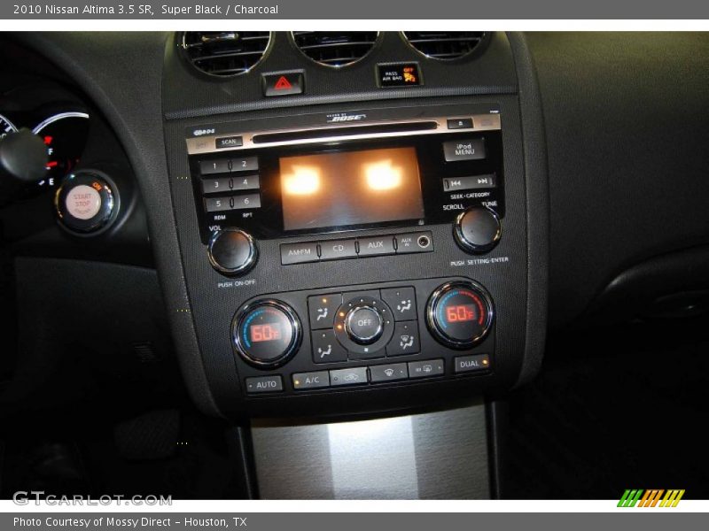 Super Black / Charcoal 2010 Nissan Altima 3.5 SR