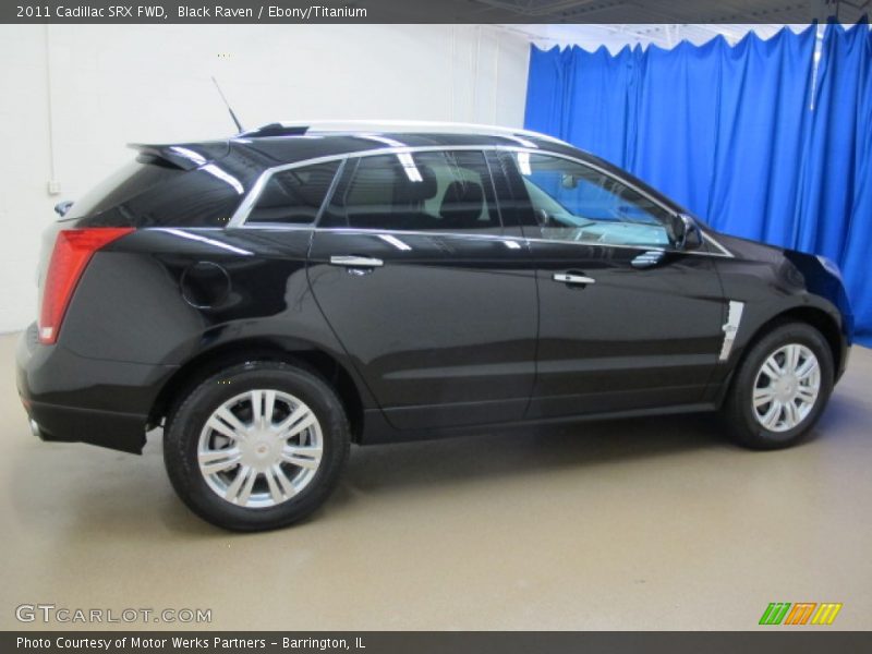 Black Raven / Ebony/Titanium 2011 Cadillac SRX FWD
