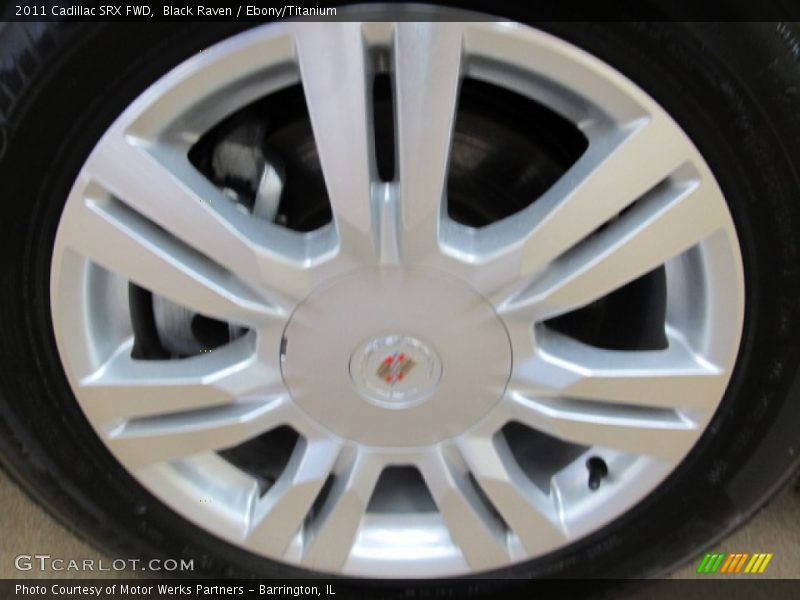 Black Raven / Ebony/Titanium 2011 Cadillac SRX FWD