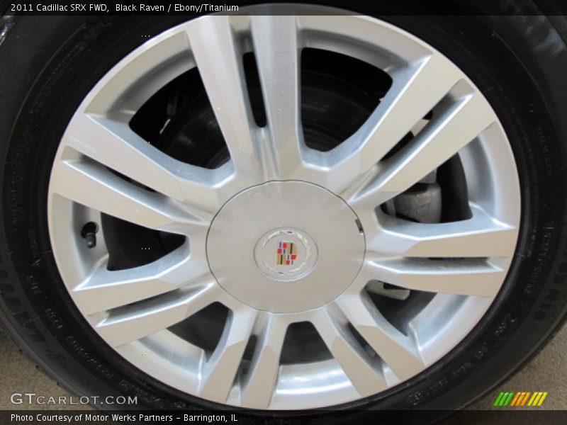 Black Raven / Ebony/Titanium 2011 Cadillac SRX FWD