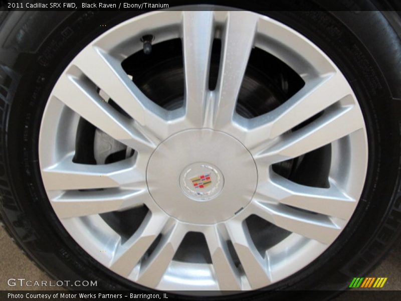 Black Raven / Ebony/Titanium 2011 Cadillac SRX FWD