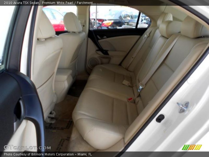 Premium White Pearl / Parchment 2010 Acura TSX Sedan