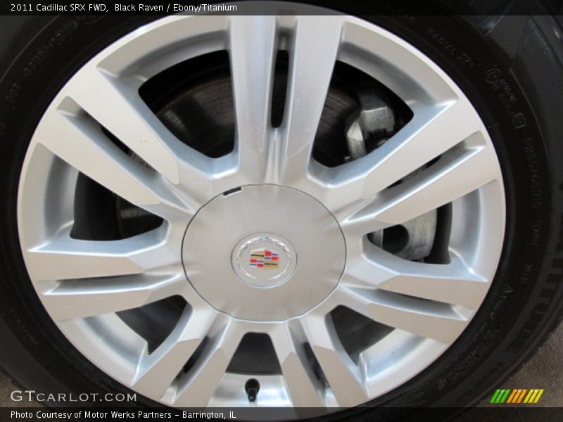 Black Raven / Ebony/Titanium 2011 Cadillac SRX FWD