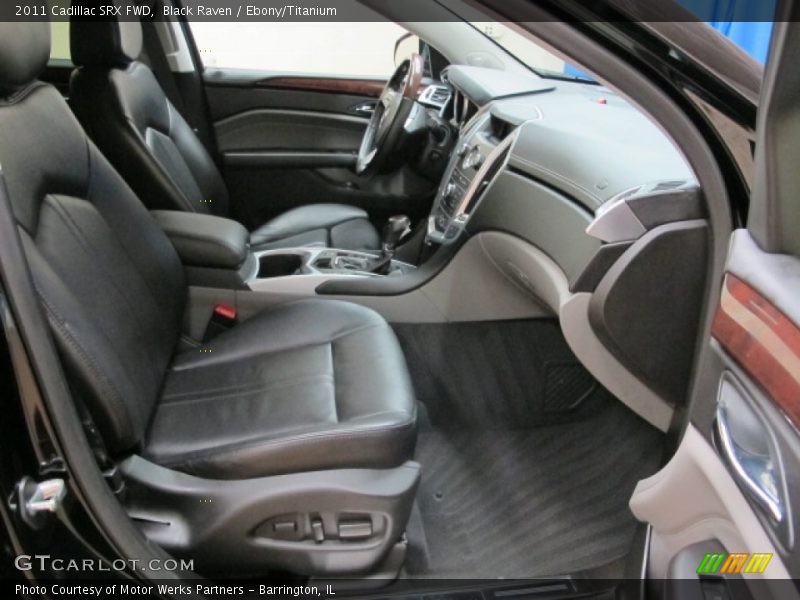 Black Raven / Ebony/Titanium 2011 Cadillac SRX FWD