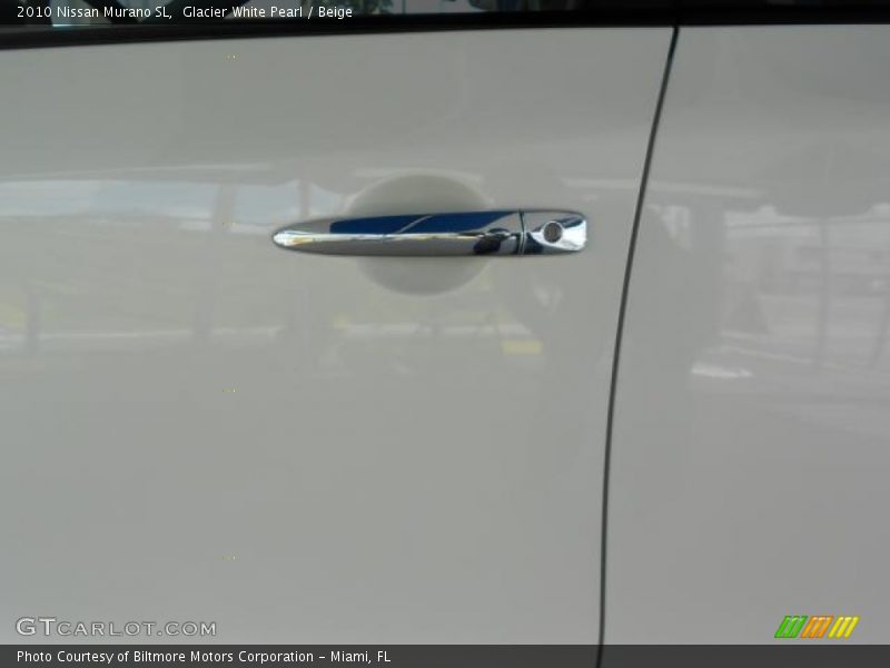 Glacier White Pearl / Beige 2010 Nissan Murano SL