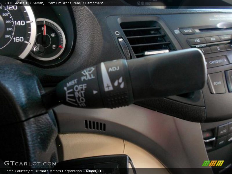 Premium White Pearl / Parchment 2010 Acura TSX Sedan