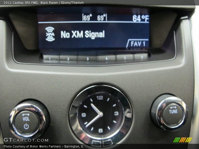 Black Raven / Ebony/Titanium 2011 Cadillac SRX FWD