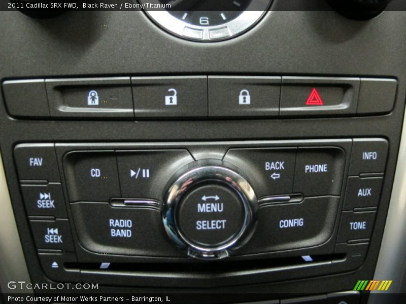 Black Raven / Ebony/Titanium 2011 Cadillac SRX FWD