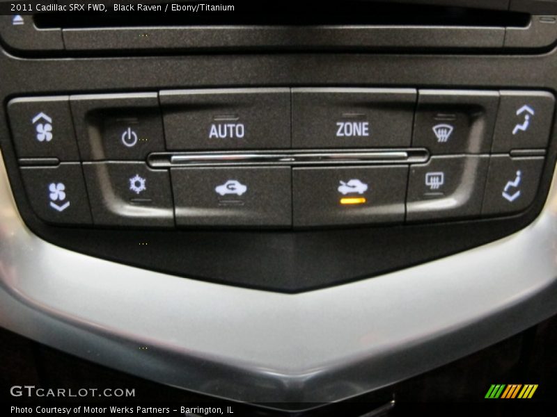 Black Raven / Ebony/Titanium 2011 Cadillac SRX FWD