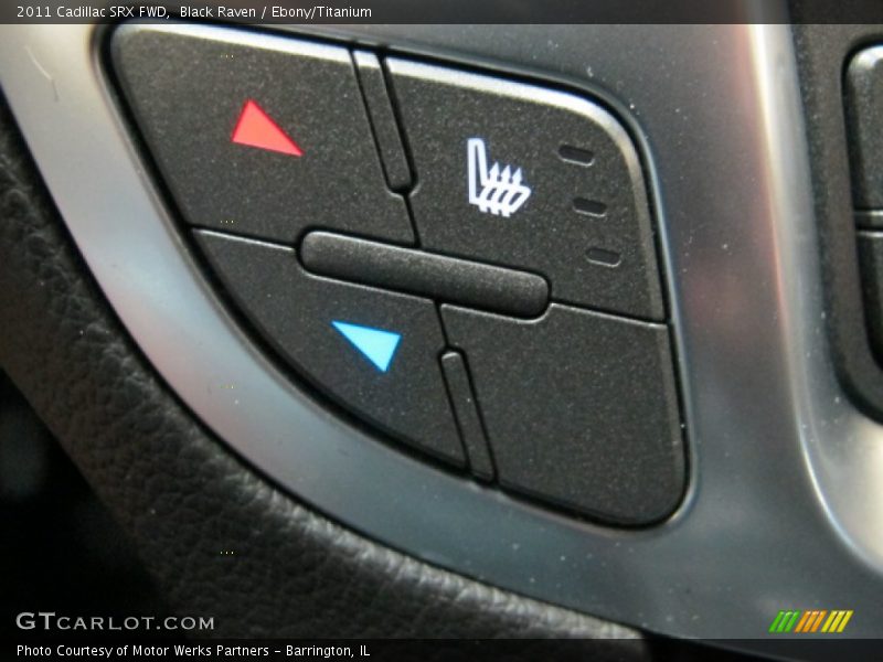 Black Raven / Ebony/Titanium 2011 Cadillac SRX FWD