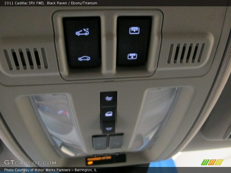 Black Raven / Ebony/Titanium 2011 Cadillac SRX FWD