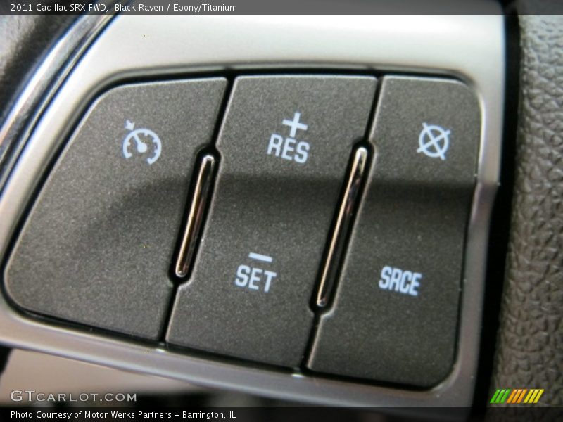 Black Raven / Ebony/Titanium 2011 Cadillac SRX FWD