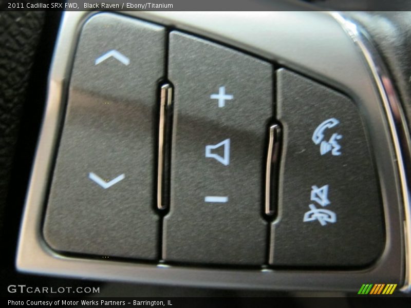 Black Raven / Ebony/Titanium 2011 Cadillac SRX FWD
