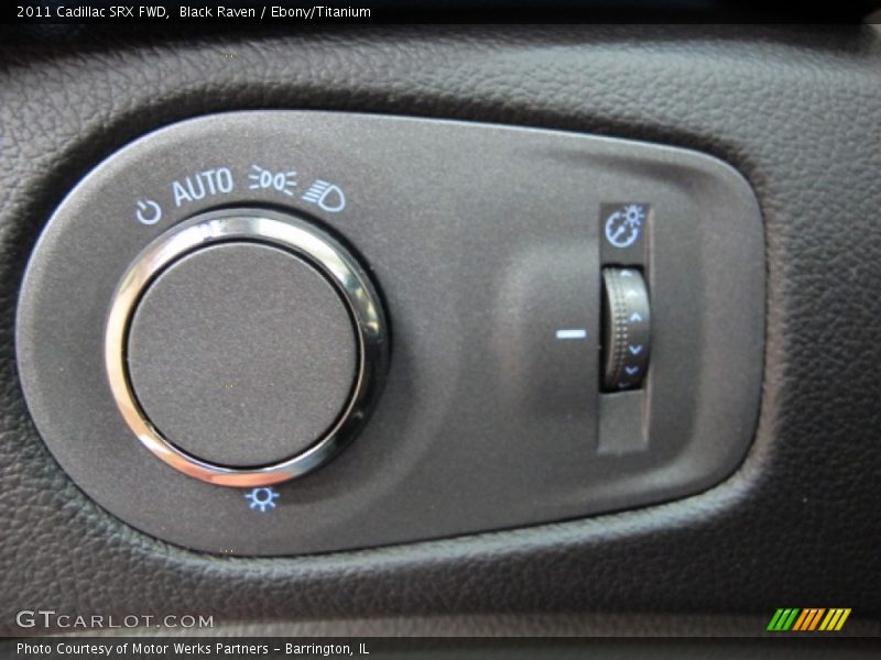 Black Raven / Ebony/Titanium 2011 Cadillac SRX FWD
